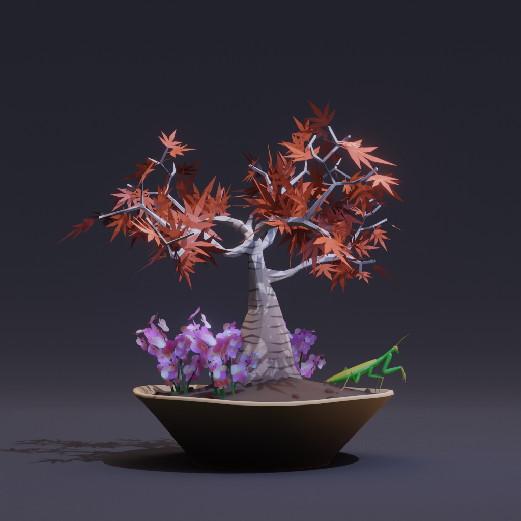 ZENFT Garden Society - Bonsai - Bonsai #8533 - NFT # 8533