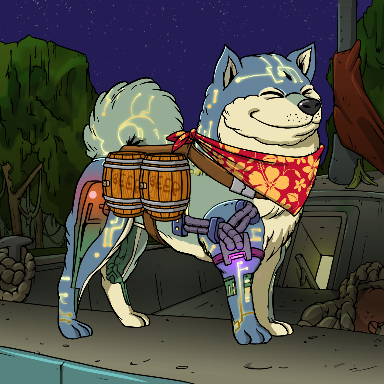 Yuga Labs - Bored Ape Kennel Club - NFT # 9445