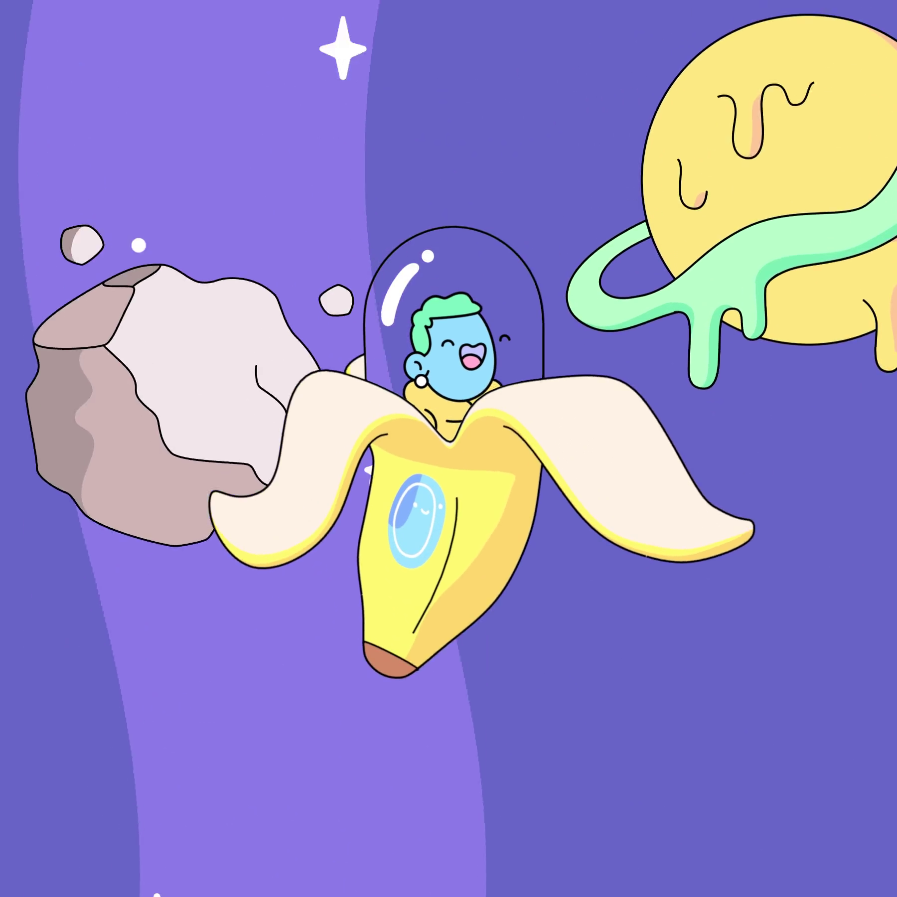 The Doodles Founders - Space Doodles - Space Doodle #30 - NFT # 30