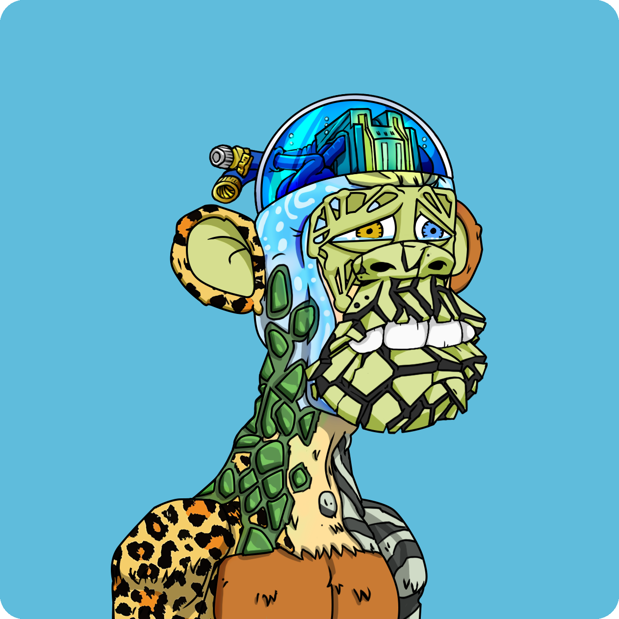 Yuga Labs - Mutant Ape Yacht Club - NFT # 21684