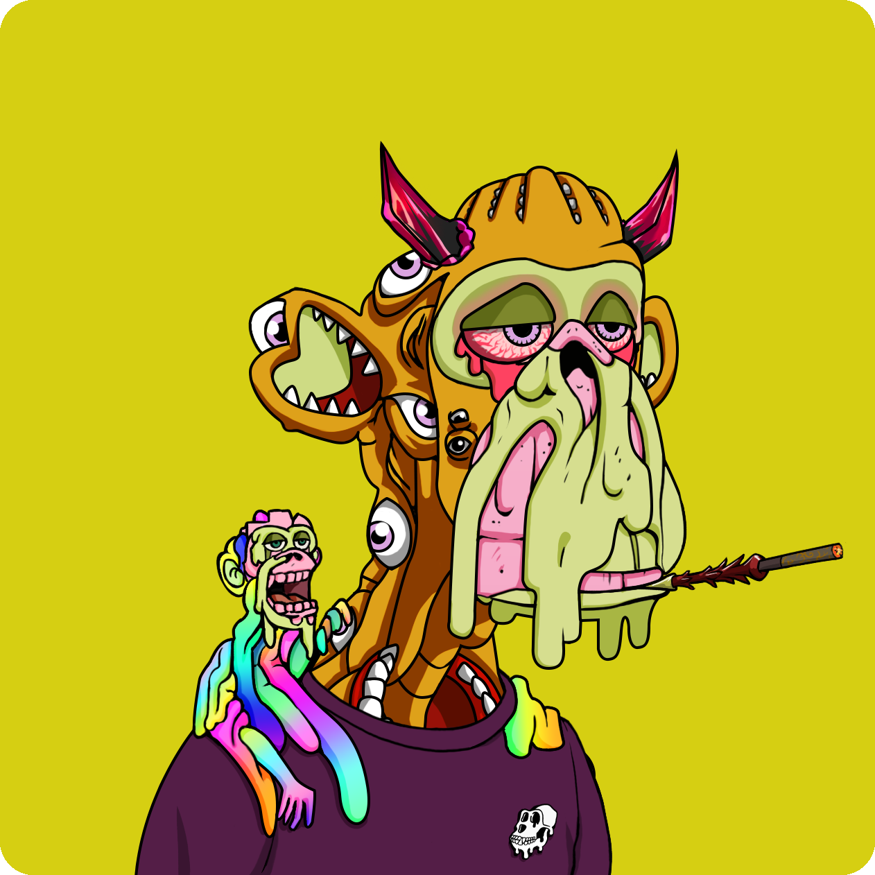 Yuga Labs - Mutant Ape Yacht Club - NFT # 25888