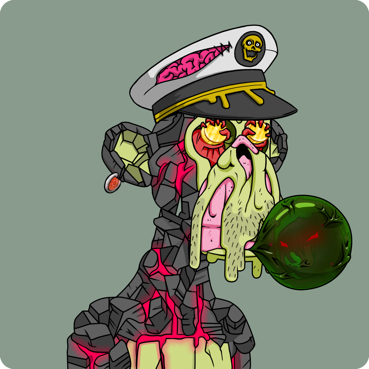 Yuga Labs - Mutant Ape Yacht Club - NFT # 17376