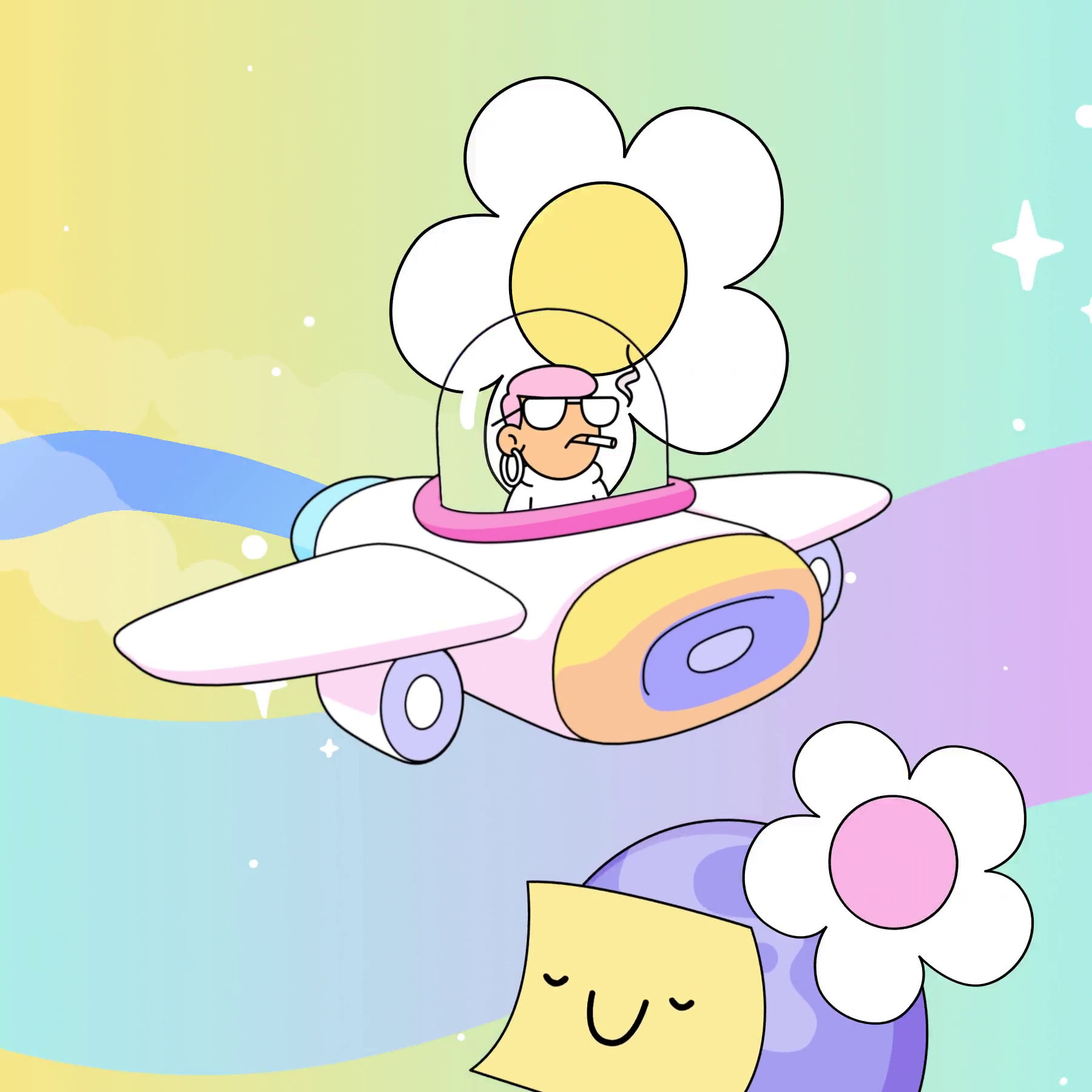 The Doodles Founders - Space Doodles - Space Doodle #9767 - NFT # 9767