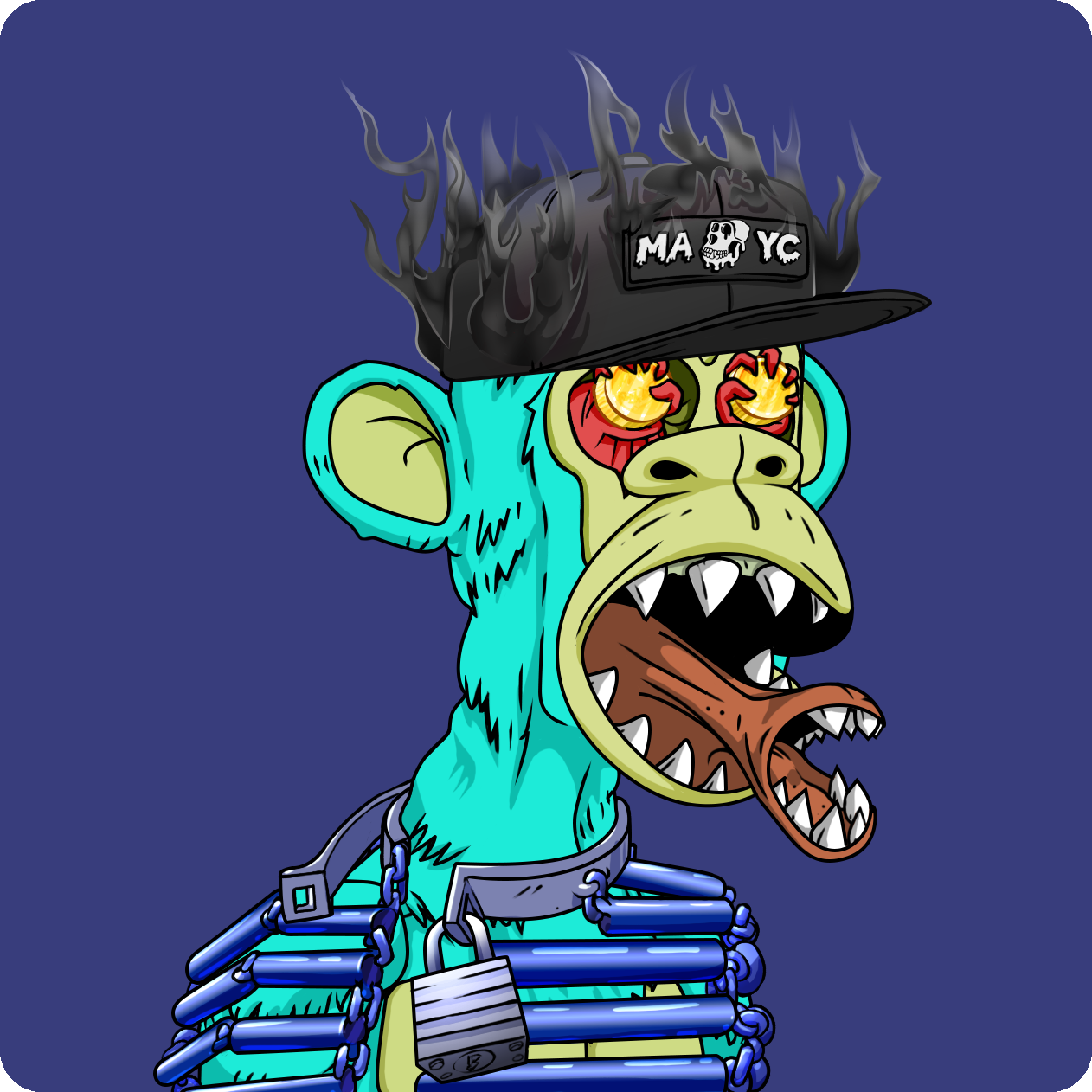 Yuga Labs - Mutant Ape Yacht Club - NFT # 17338