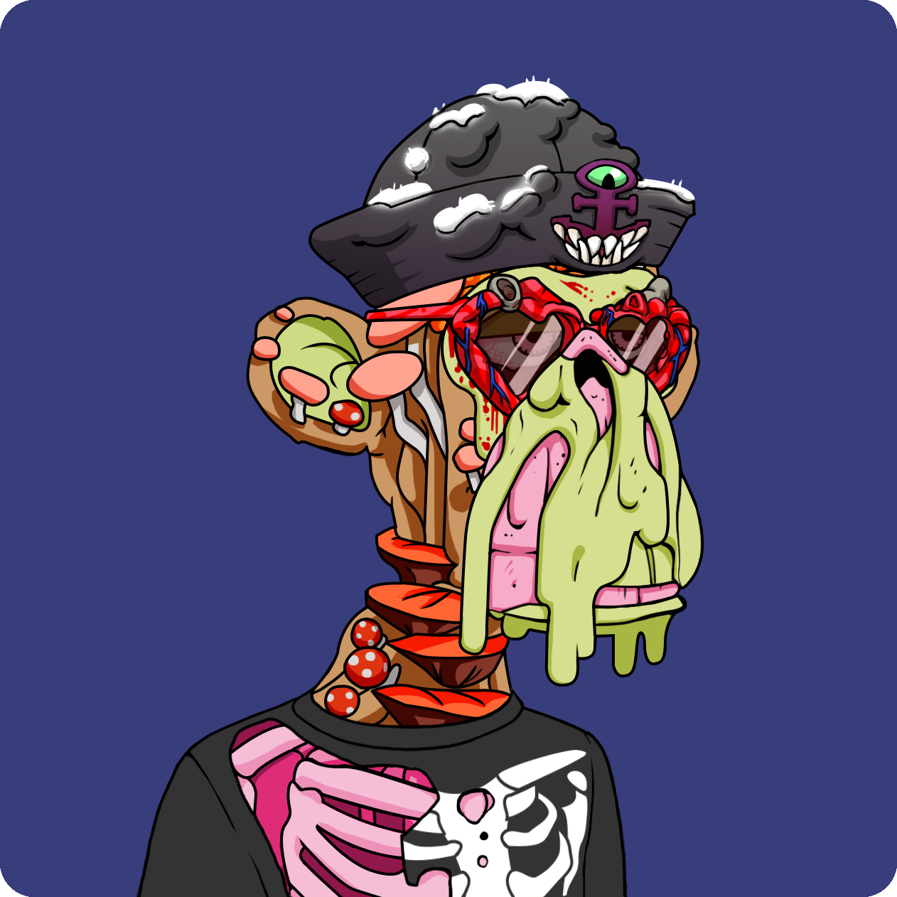 Yuga Labs - Mutant Ape Yacht Club - NFT # 1717