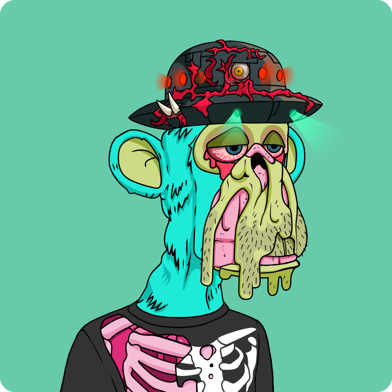 Yuga Labs - Mutant Ape Yacht Club - NFT # 1921