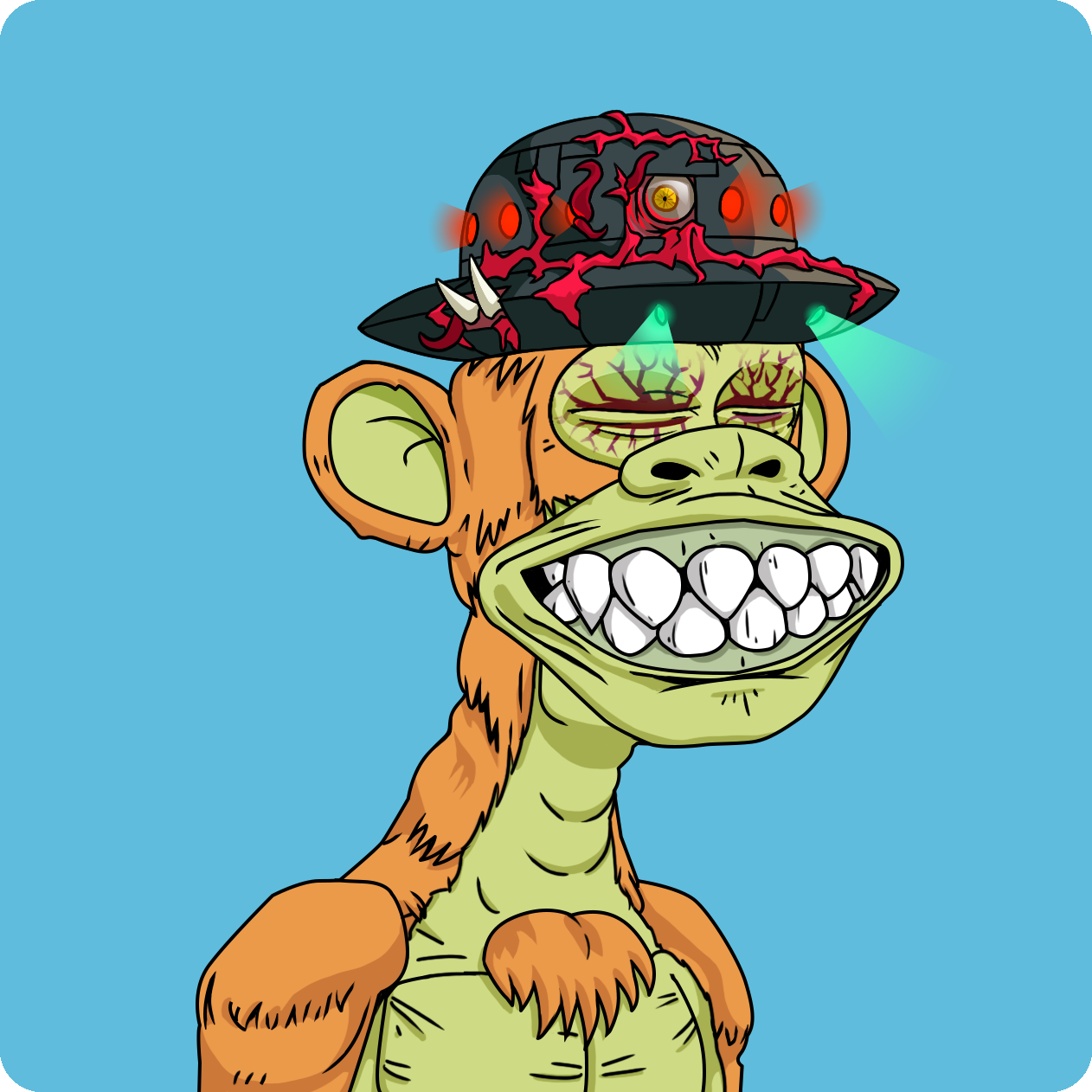 Yuga Labs - Mutant Ape Yacht Club - NFT # 13648