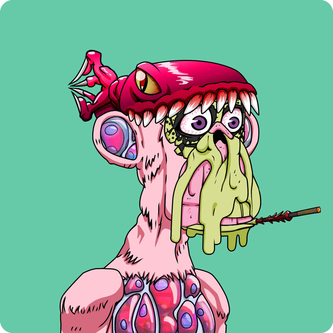 Yuga Labs - Mutant Ape Yacht Club - NFT # 5113