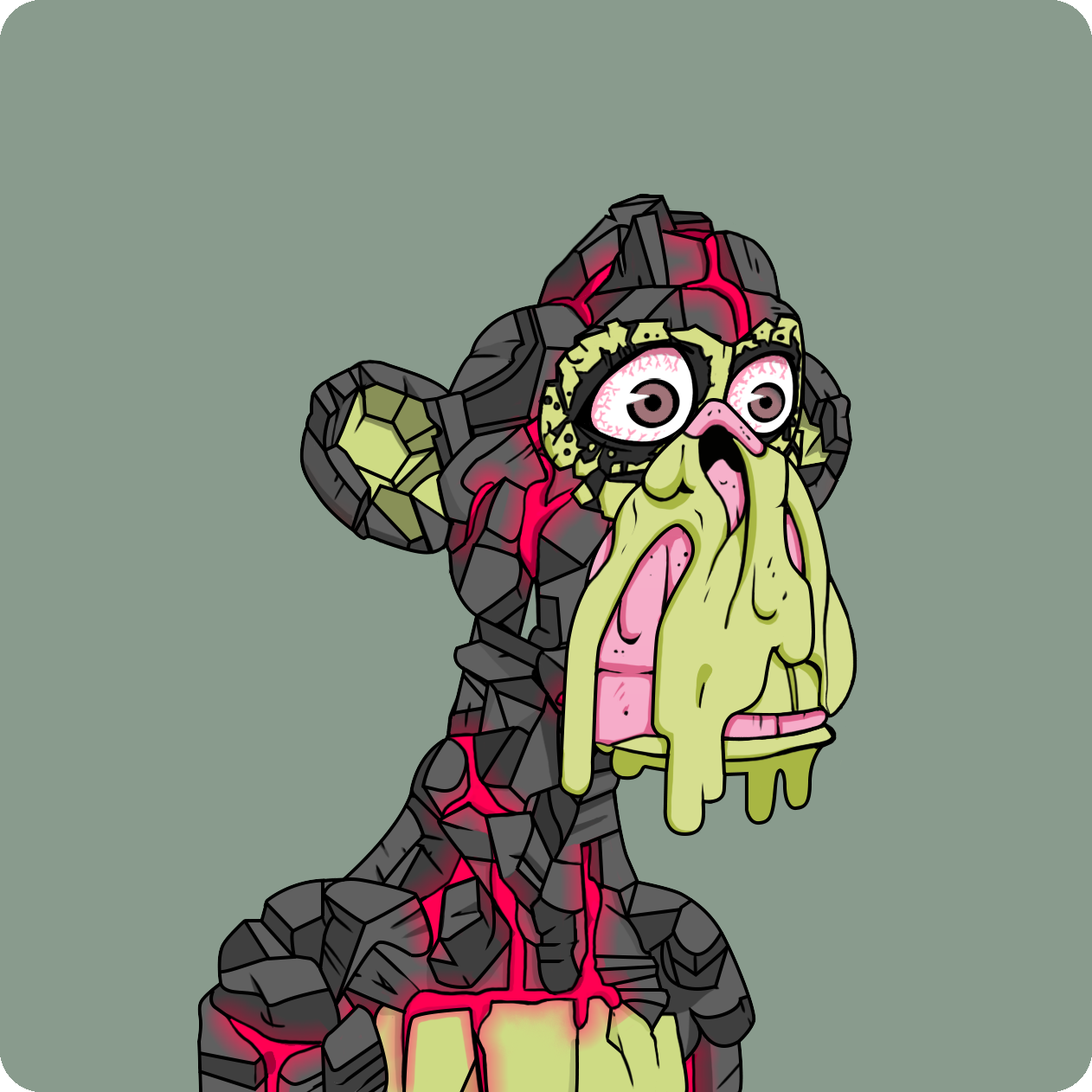 Yuga Labs - Mutant Ape Yacht Club - NFT # 5495