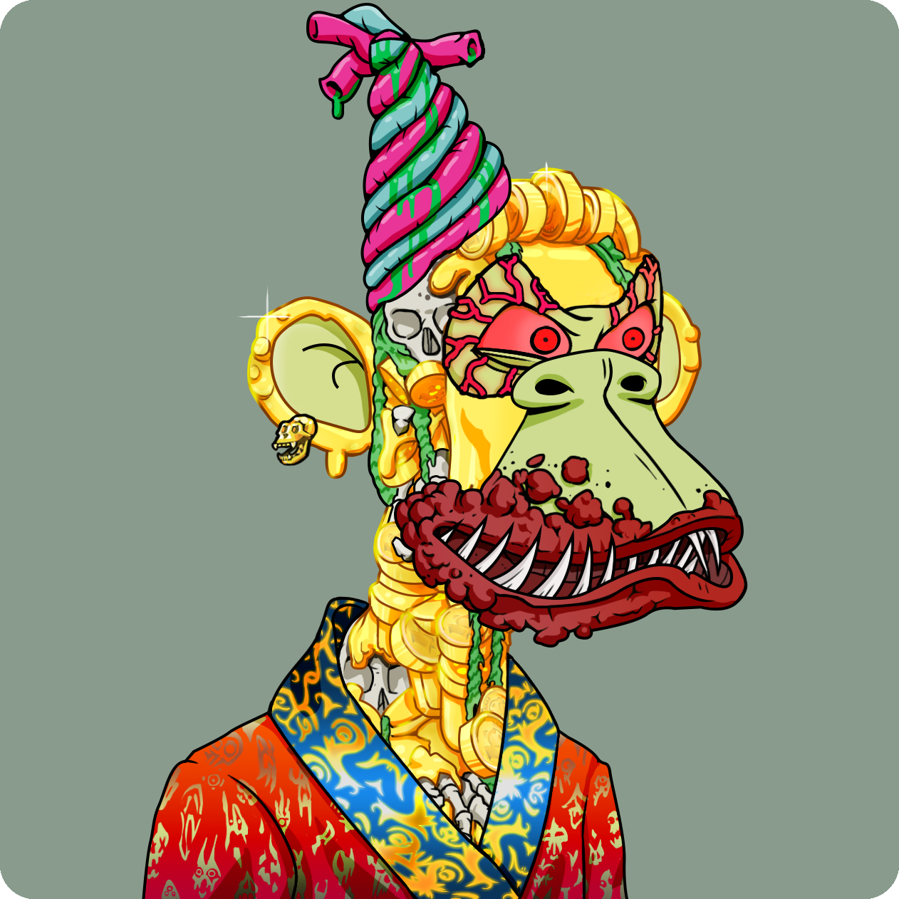 Yuga Labs - Mutant Ape Yacht Club - NFT # 19960