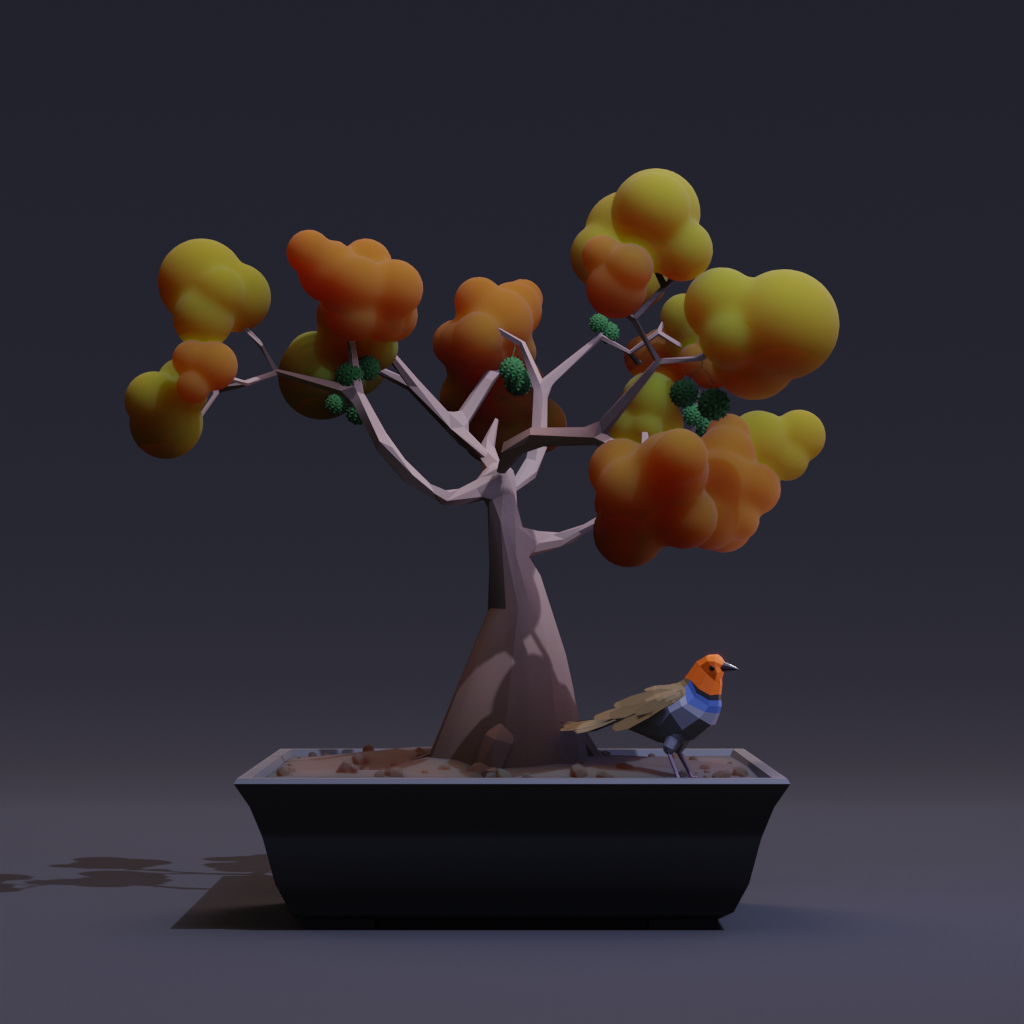 ZENFT Garden Society - Bonsai - Bonsai #8371 - NFT # 8371