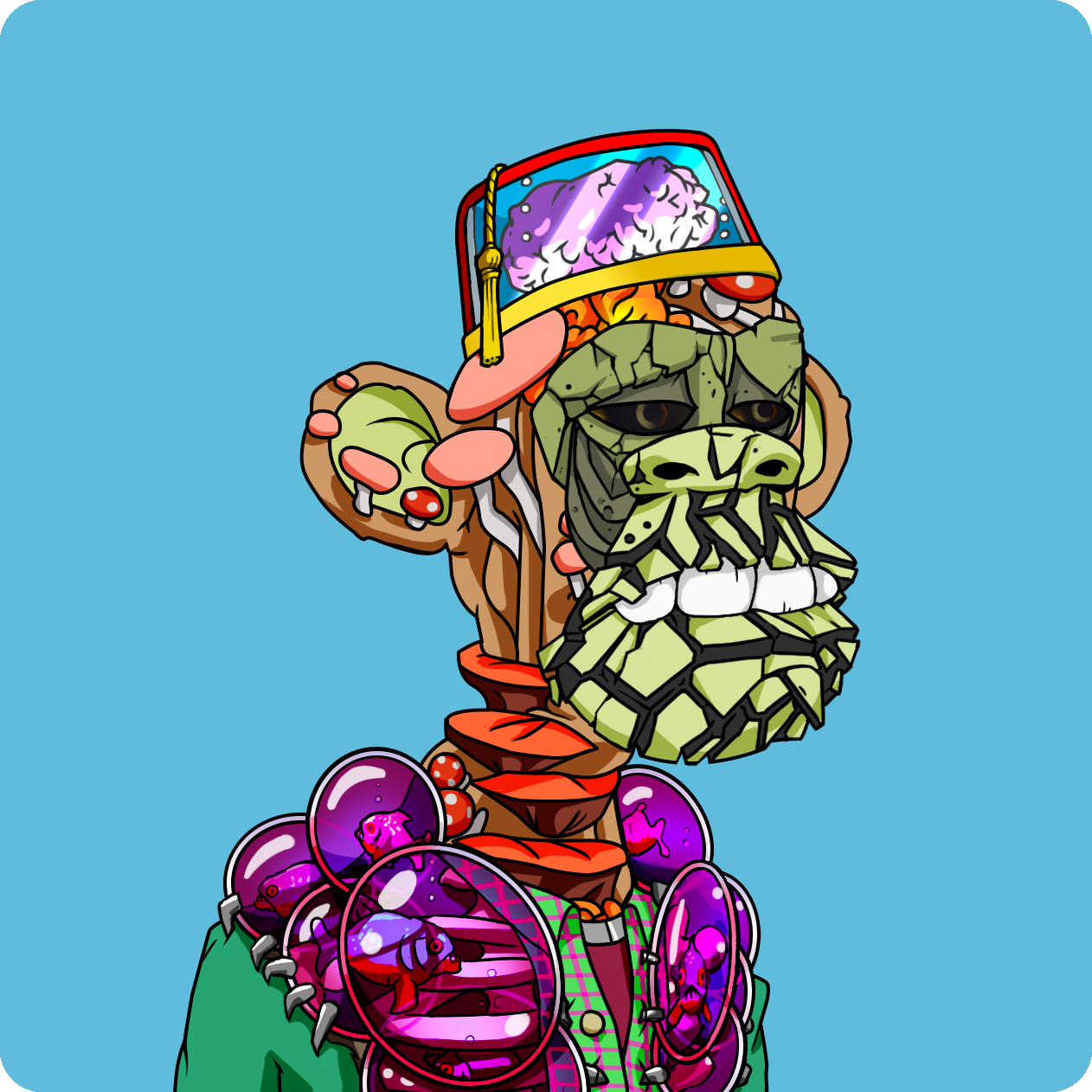 Yuga Labs - Mutant Ape Yacht Club - NFT # 19586