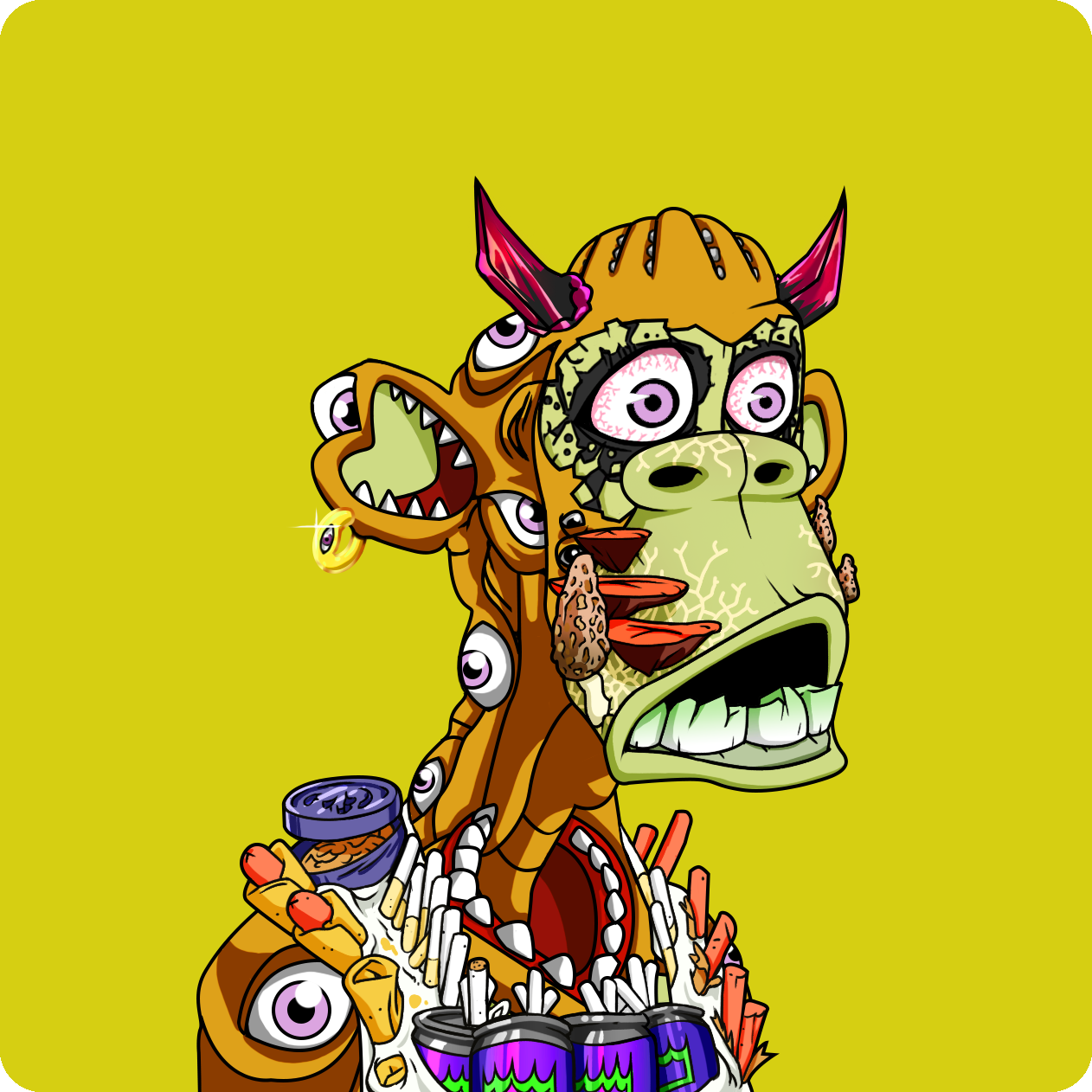 Yuga Labs - Mutant Ape Yacht Club - NFT # 1951