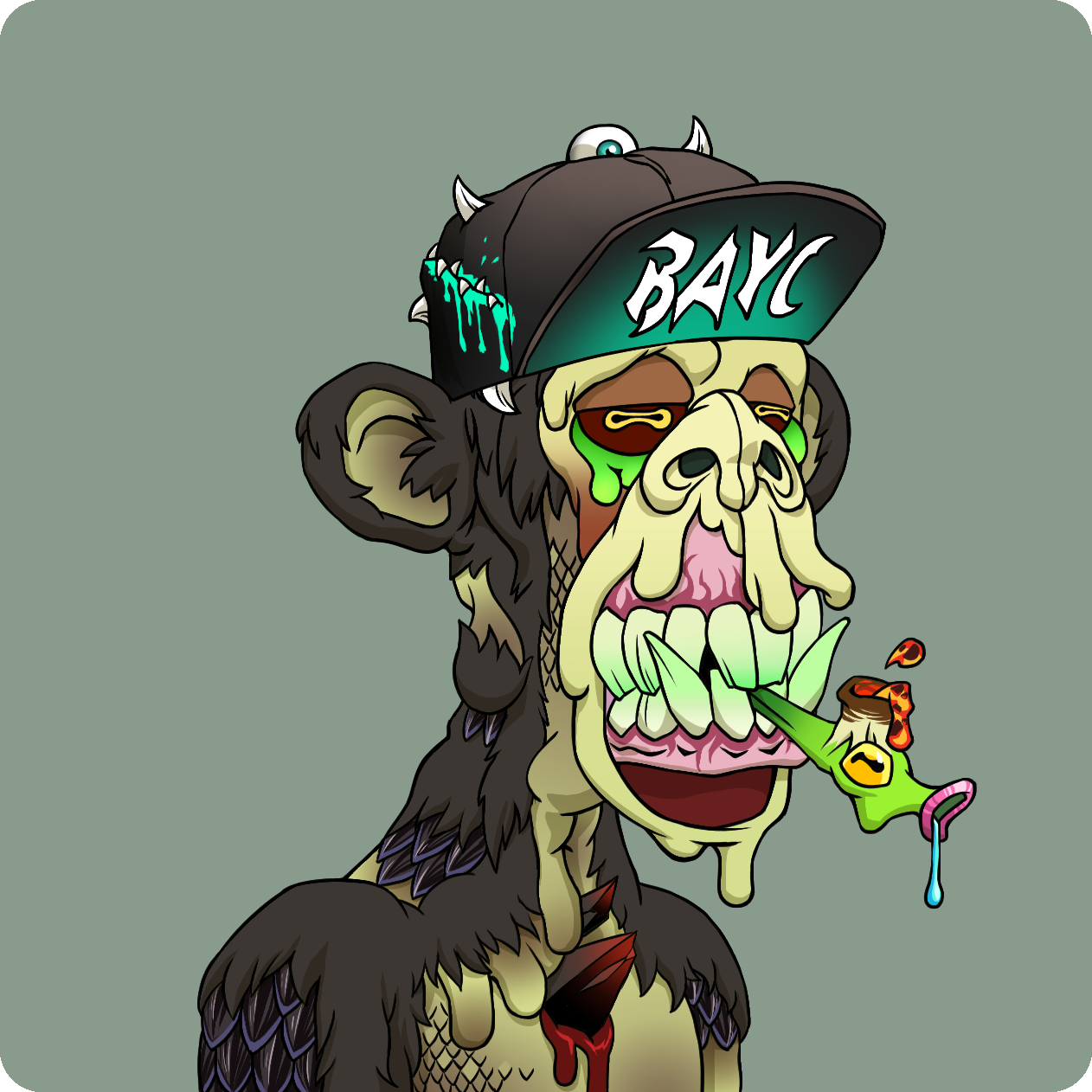 Yuga Labs - Mutant Ape Yacht Club - NFT # 28071