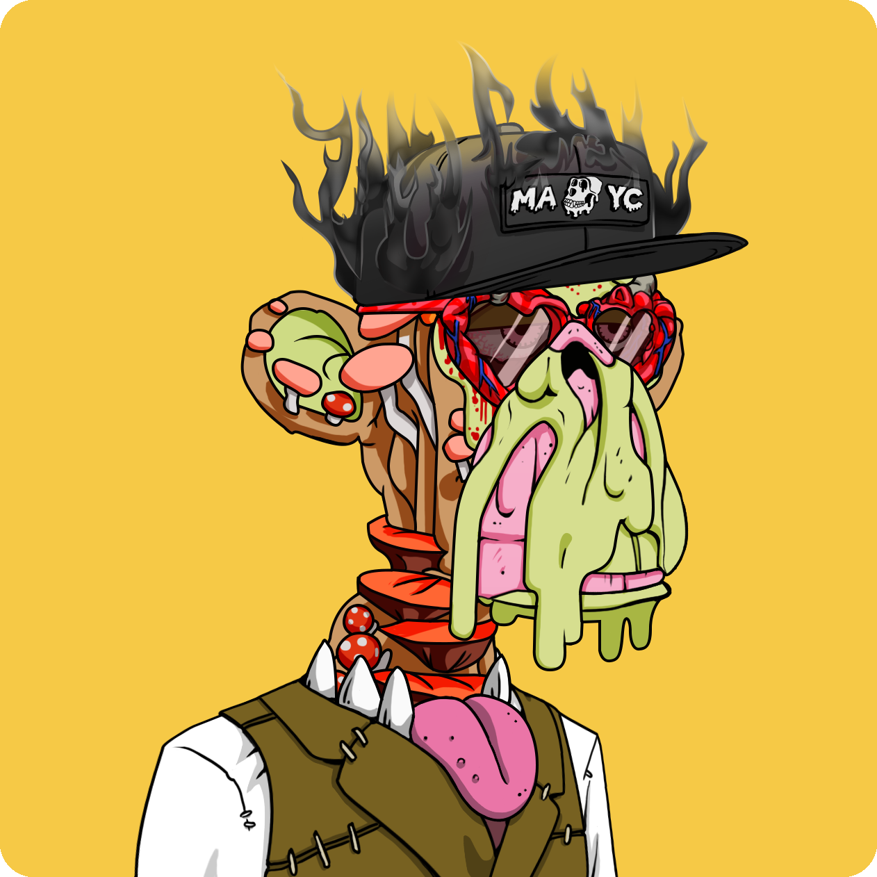 Yuga Labs - Mutant Ape Yacht Club - NFT # 20882