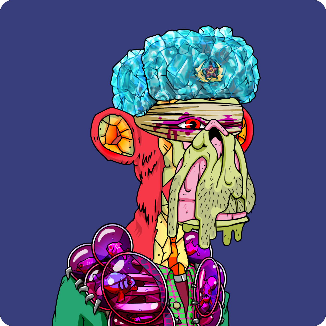 Yuga Labs - Mutant Ape Yacht Club - NFT # 2962