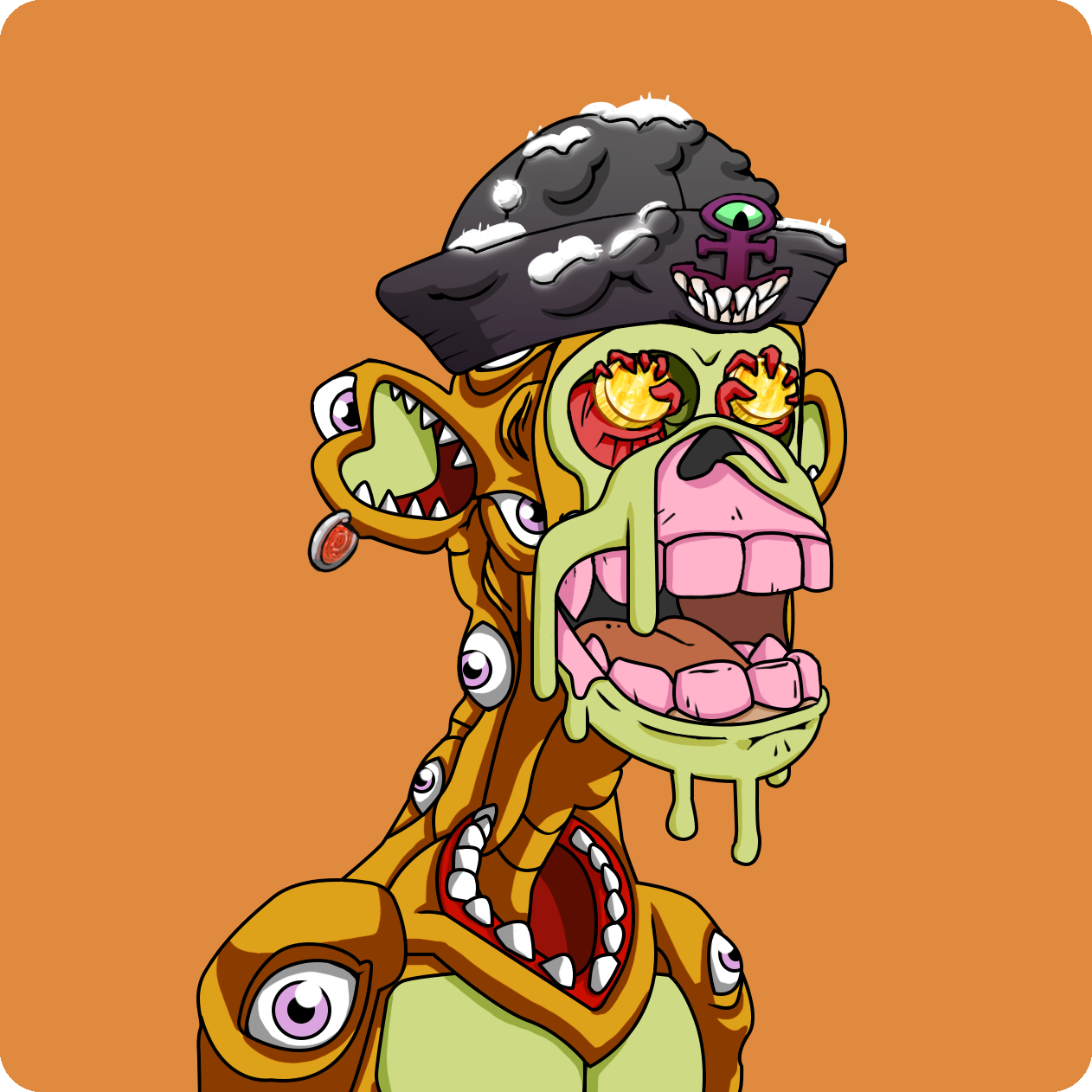 Yuga Labs - Mutant Ape Yacht Club - NFT # 11140