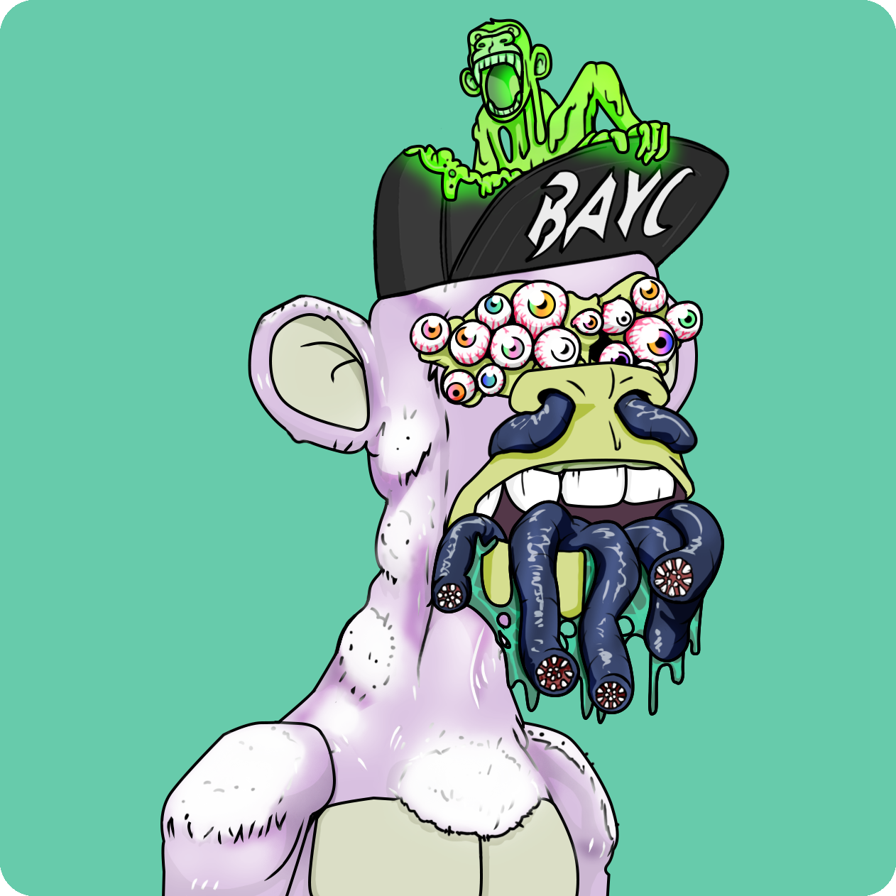 Yuga Labs - Mutant Ape Yacht Club - NFT # 6155