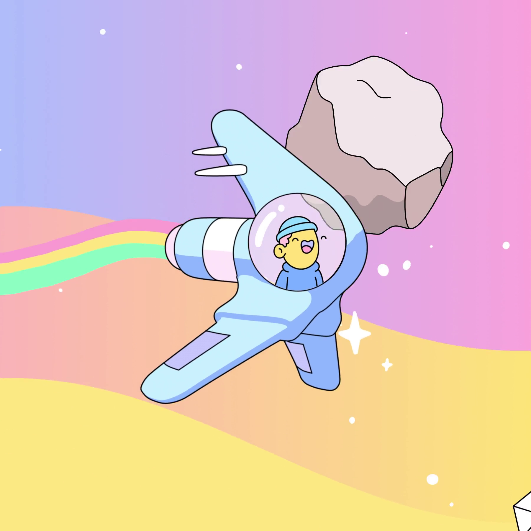 The Doodles Founders - Space Doodles - Space Doodle #9806 - NFT # 9806