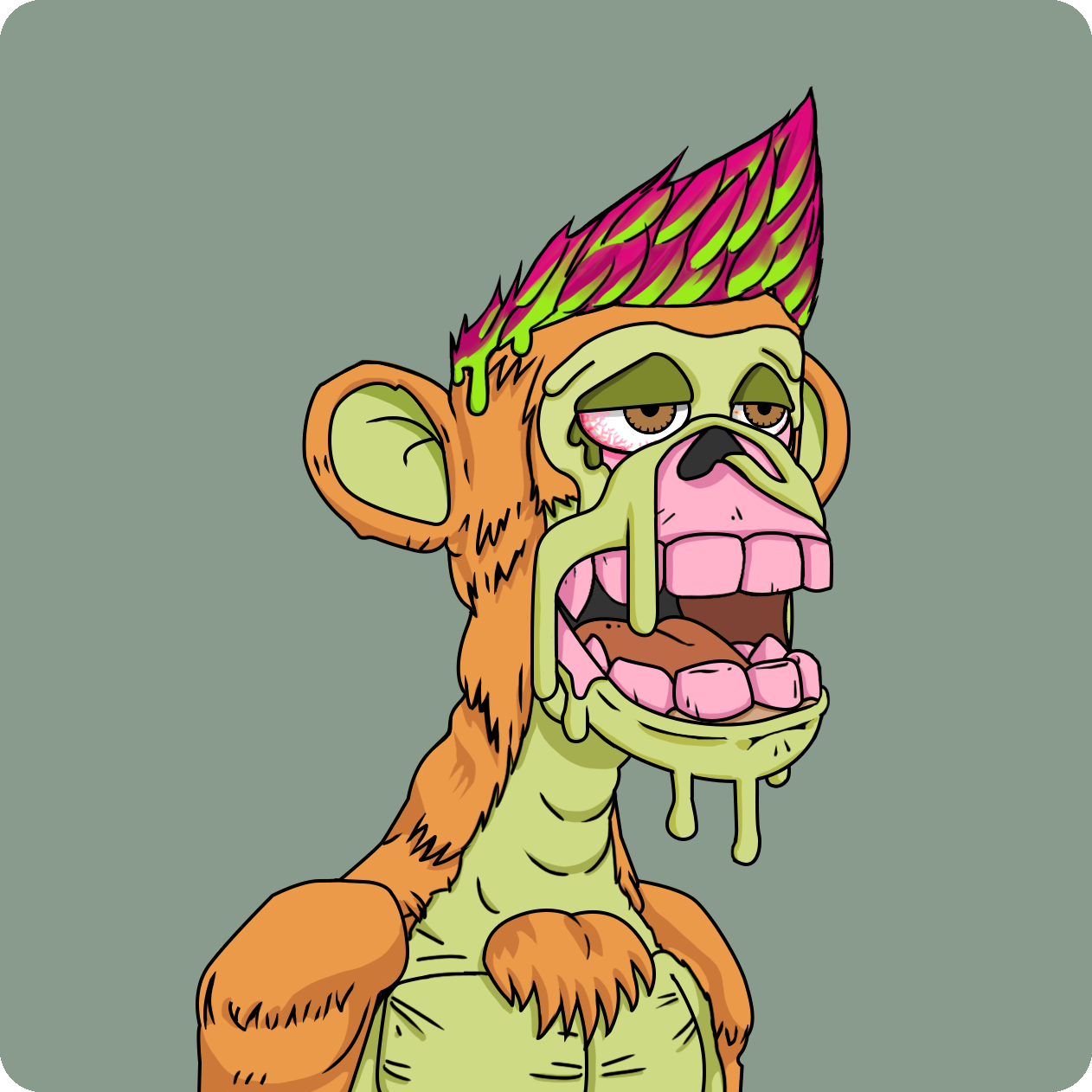 Yuga Labs - Mutant Ape Yacht Club - NFT # 15900