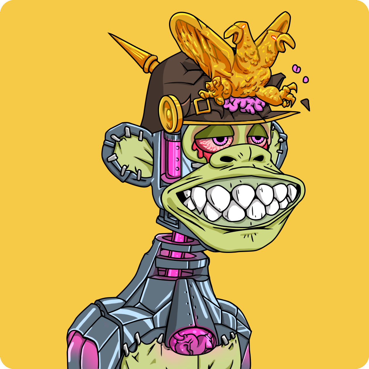 Yuga Labs - Mutant Ape Yacht Club - NFT # 24074