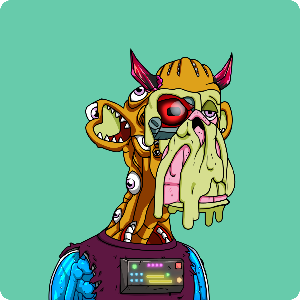 Yuga Labs - Mutant Ape Yacht Club - NFT # 22446