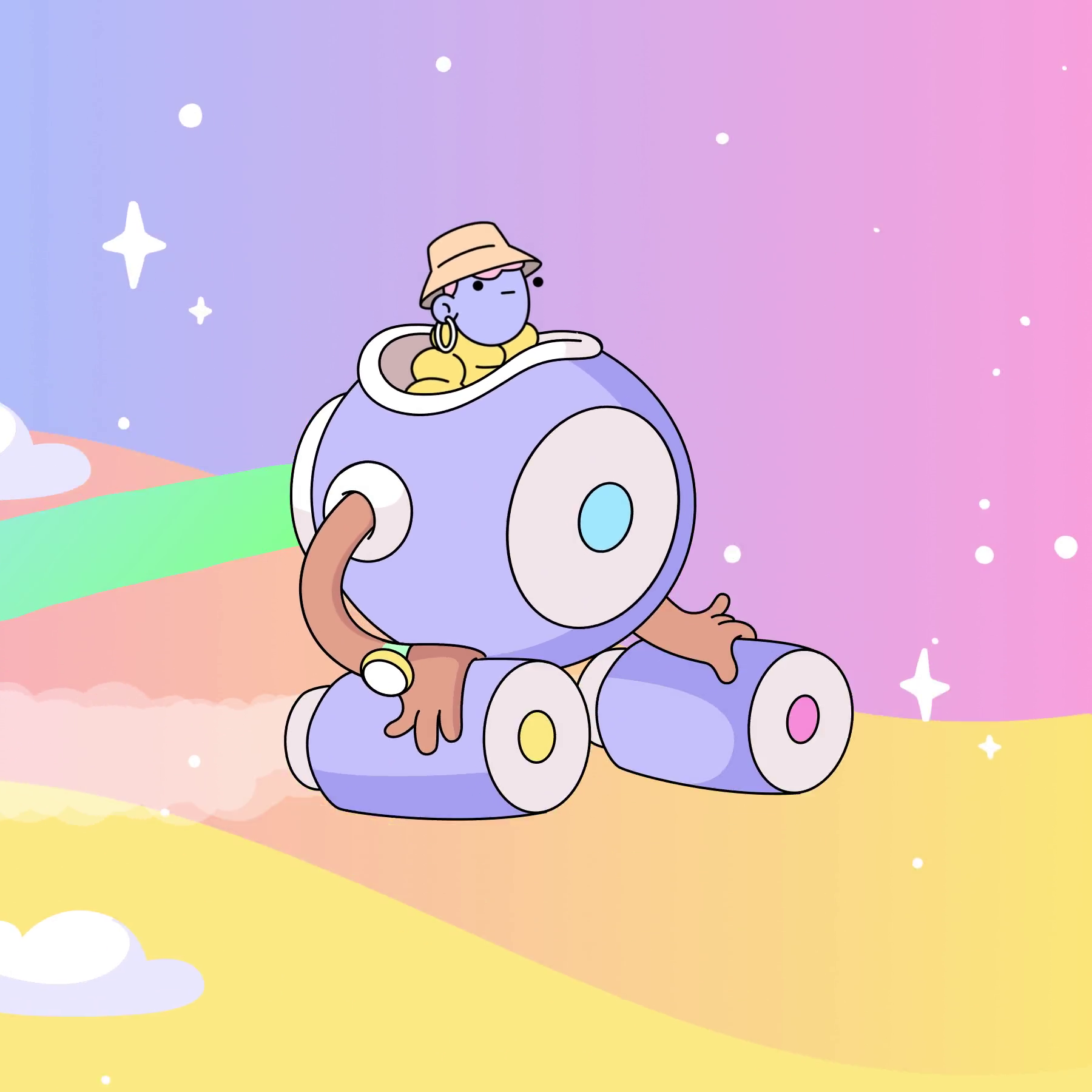 The Doodles Founders - Space Doodles - Space Doodle #230 - NFT # 230