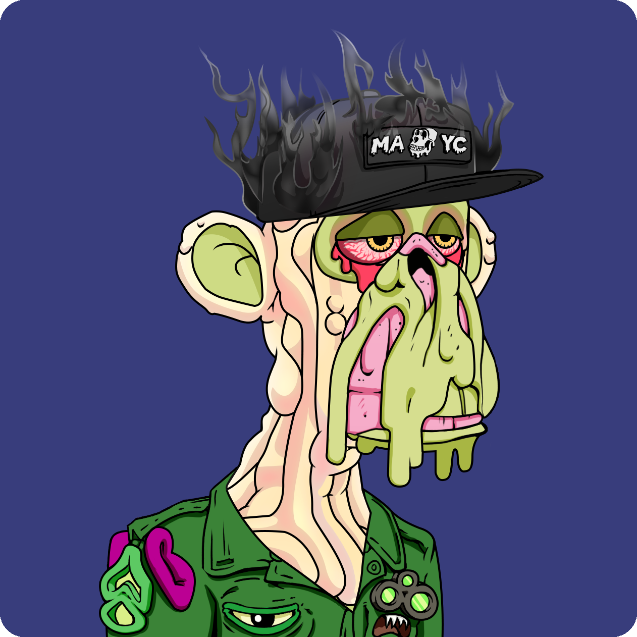 Yuga Labs - Mutant Ape Yacht Club - NFT # 21370