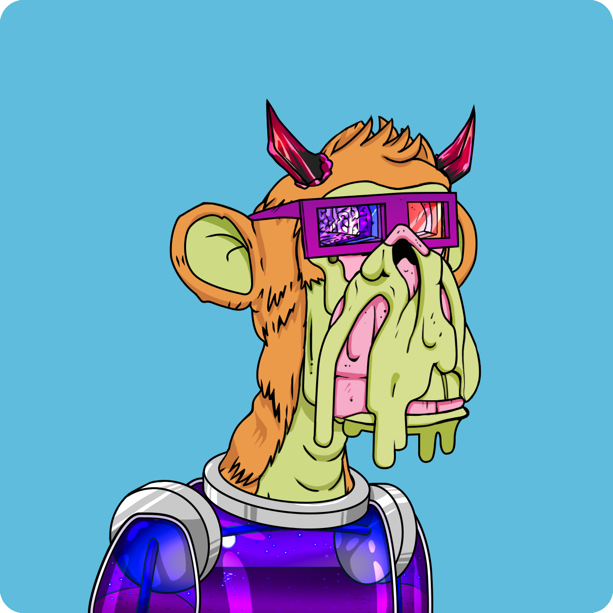 Yuga Labs - Mutant Ape Yacht Club - NFT # 8698