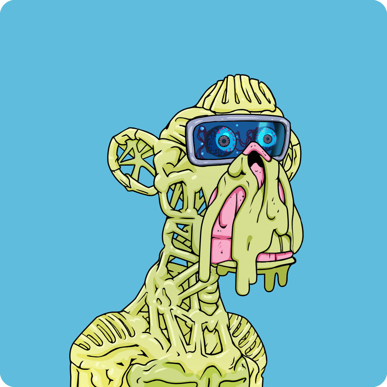 Yuga Labs - Mutant Ape Yacht Club - NFT # 566