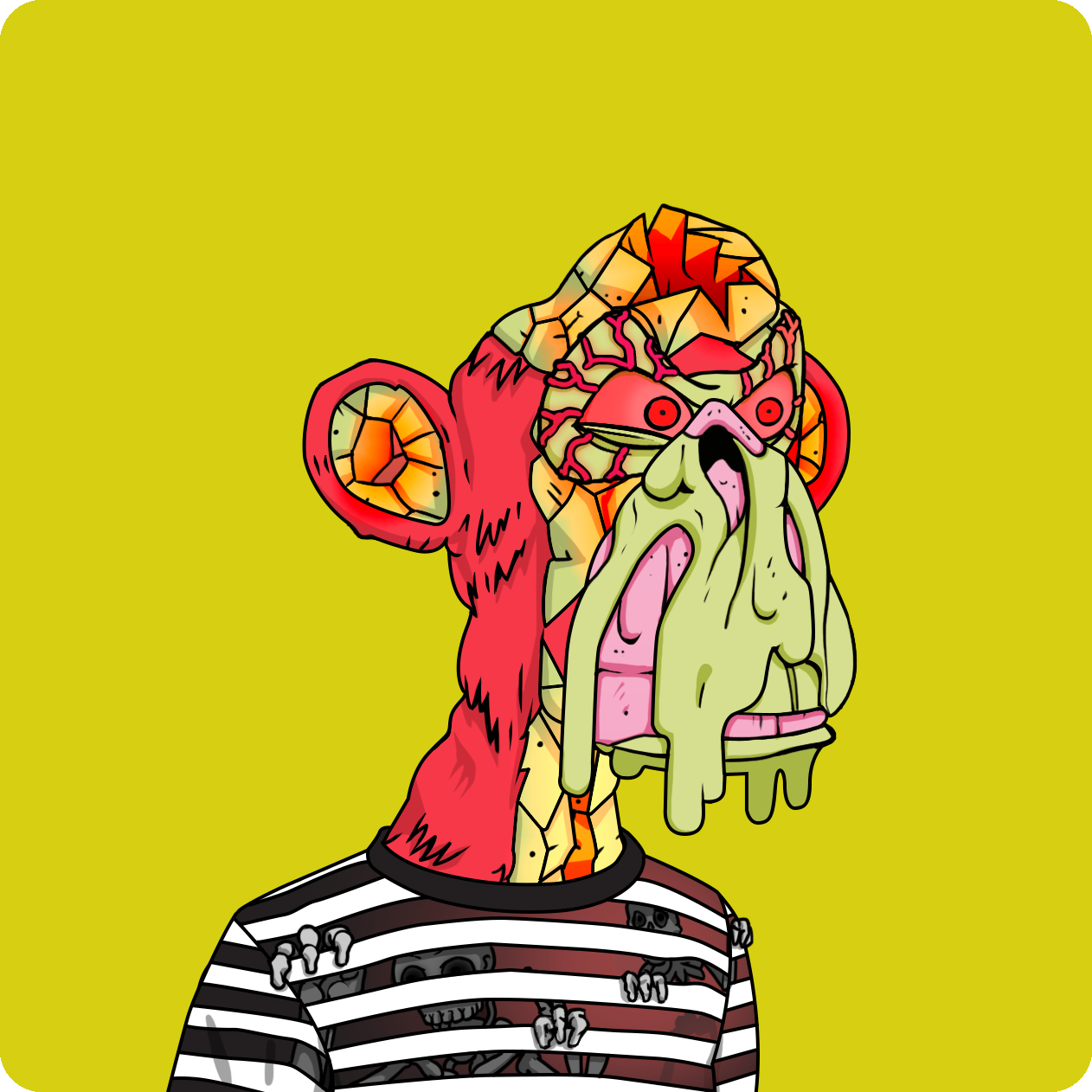 Yuga Labs - Mutant Ape Yacht Club - NFT # 9054