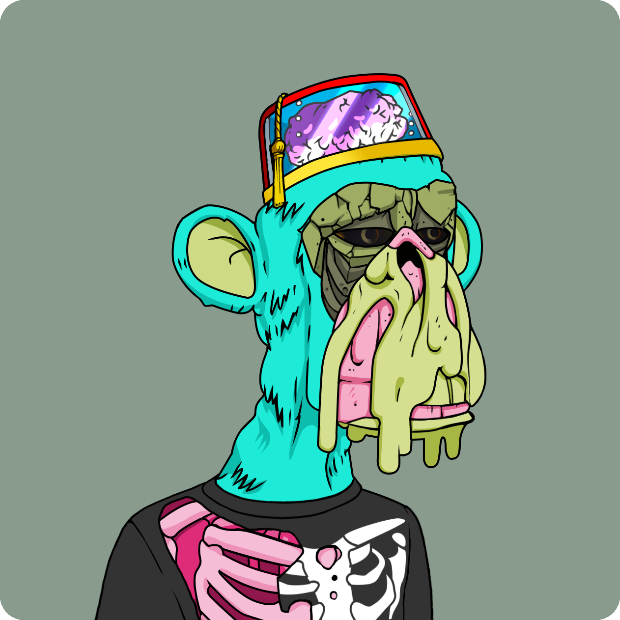 Yuga Labs - Mutant Ape Yacht Club - NFT # 24844