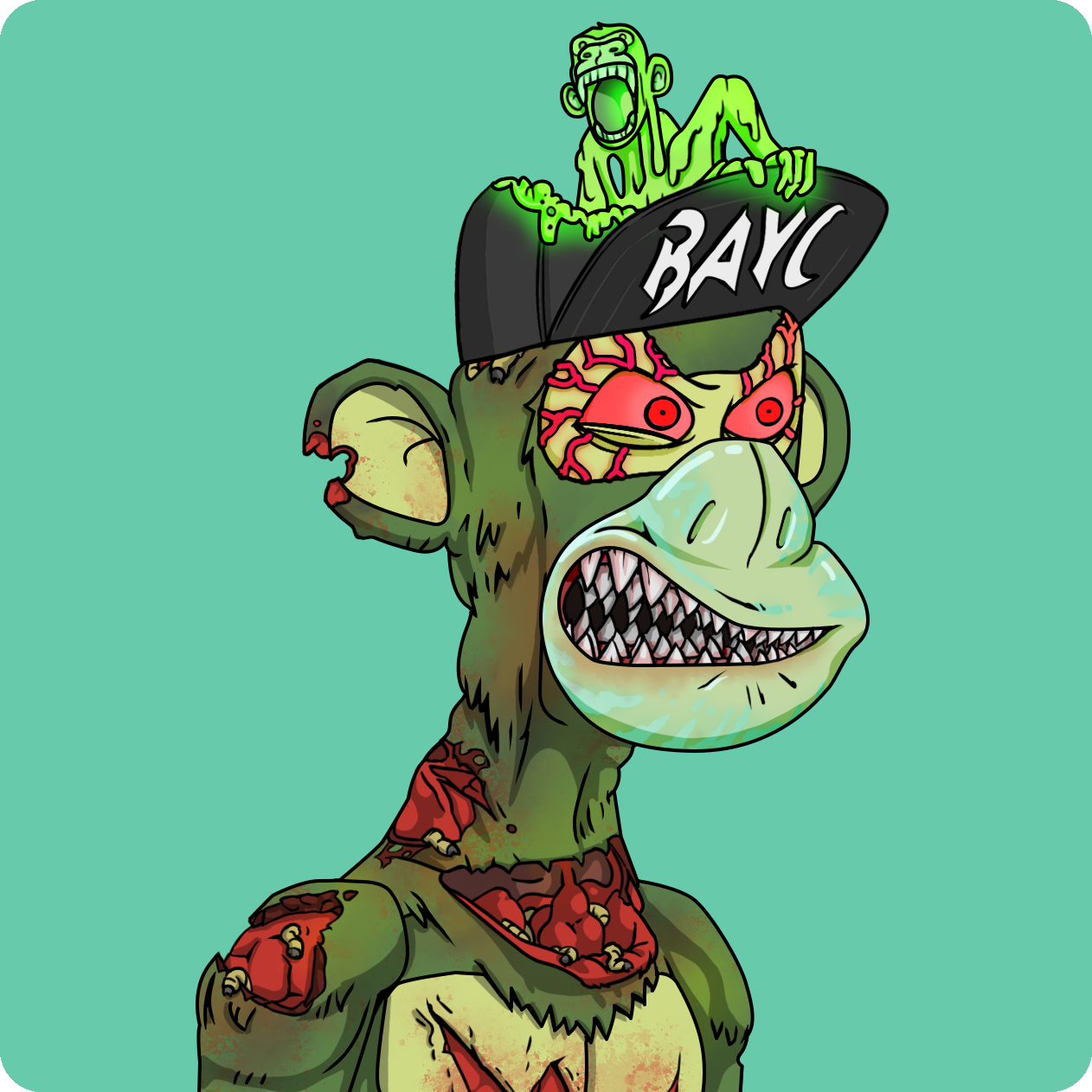 Yuga Labs - Mutant Ape Yacht Club - NFT # 6023