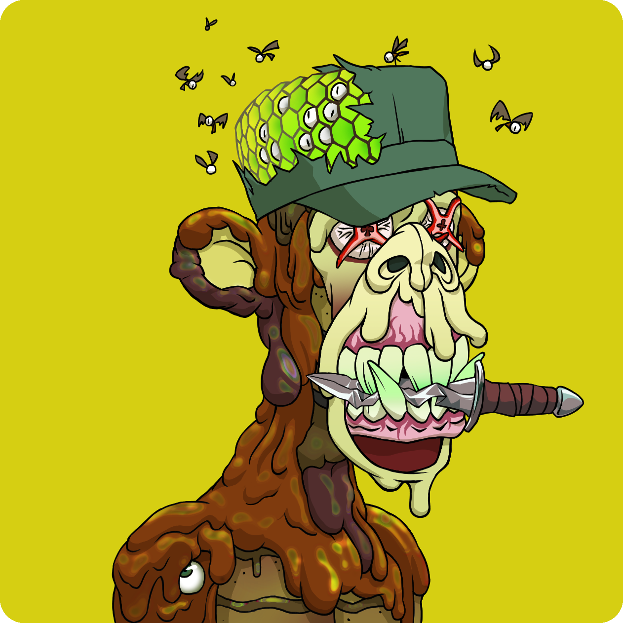 Yuga Labs - Mutant Ape Yacht Club - NFT # 24513