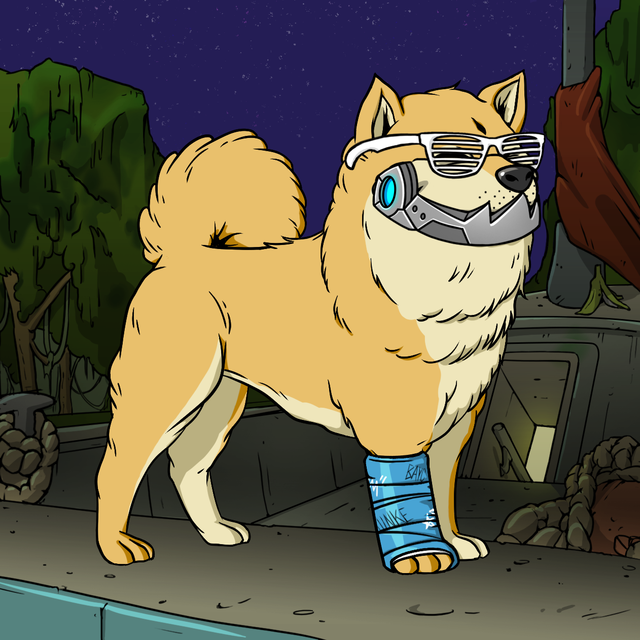 Yuga Labs - Bored Ape Kennel Club - NFT # 6677