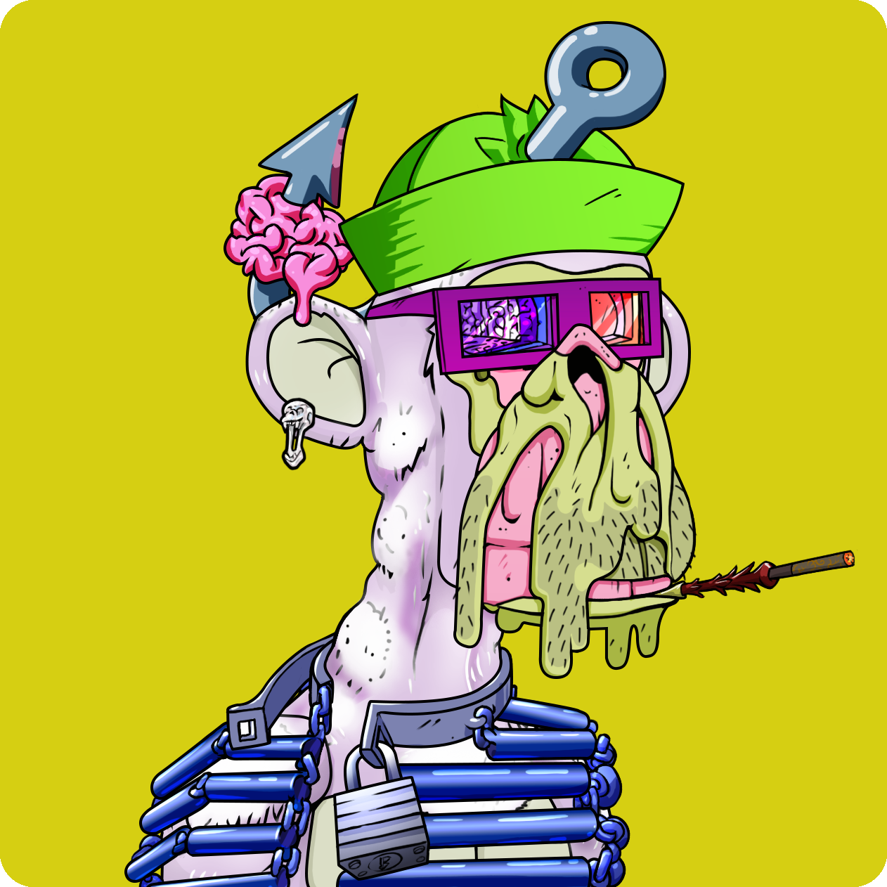 Yuga Labs - Mutant Ape Yacht Club - NFT # 6732