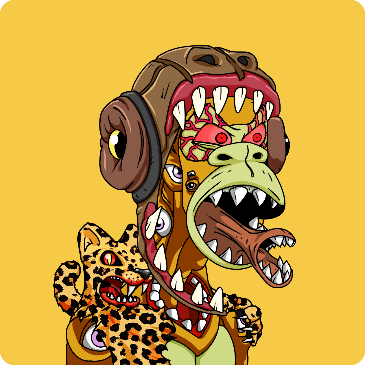 Yuga Labs - Mutant Ape Yacht Club - NFT # 21278