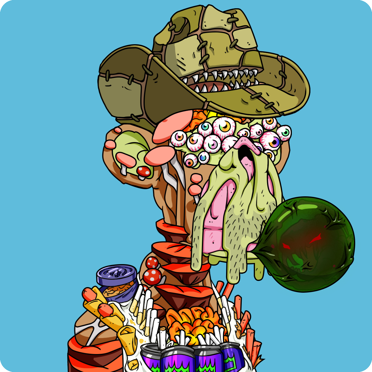 Yuga Labs - Mutant Ape Yacht Club - NFT # 3377