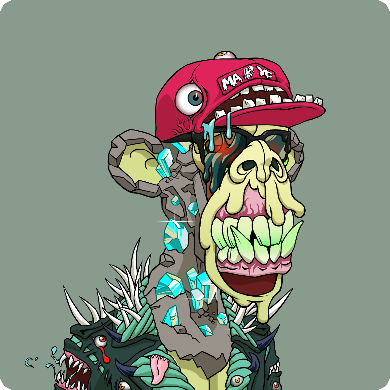 Yuga Labs - Mutant Ape Yacht Club - NFT # 272