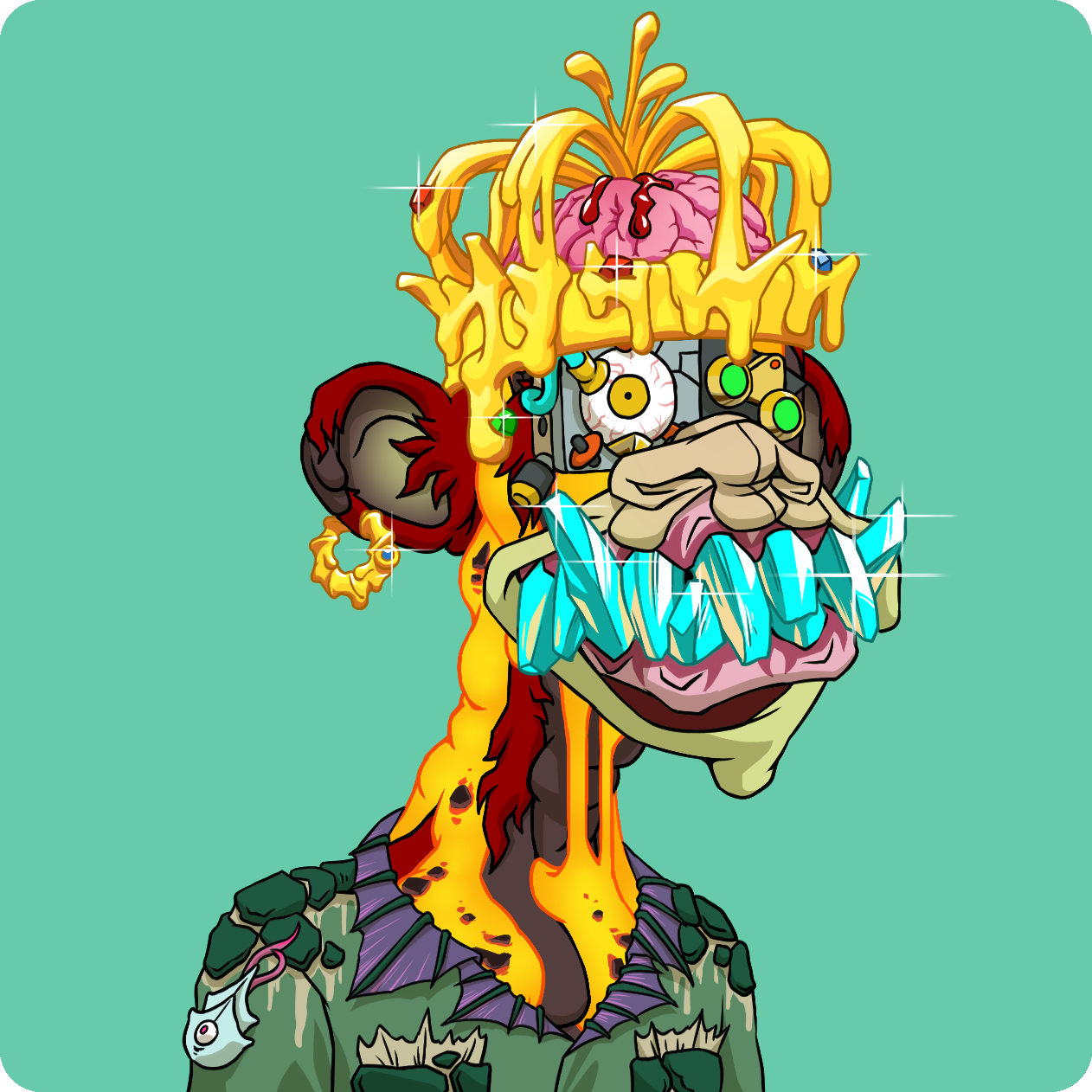 Yuga Labs - Mutant Ape Yacht Club - NFT # 4825