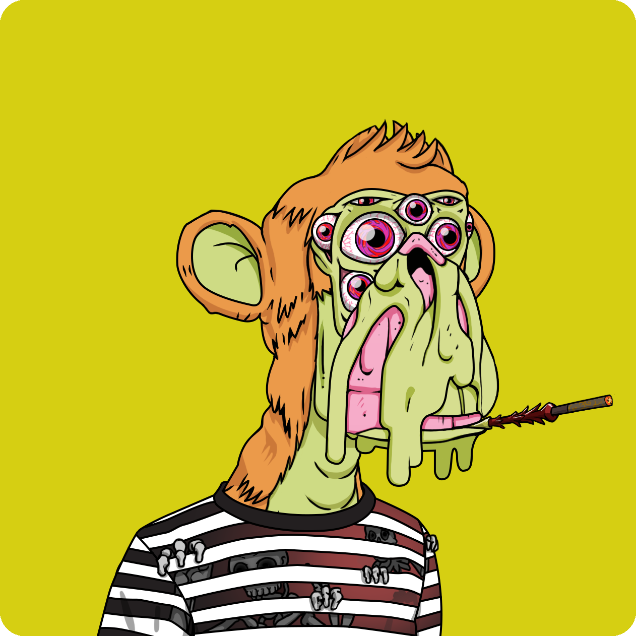 Yuga Labs - Mutant Ape Yacht Club - NFT # 27880