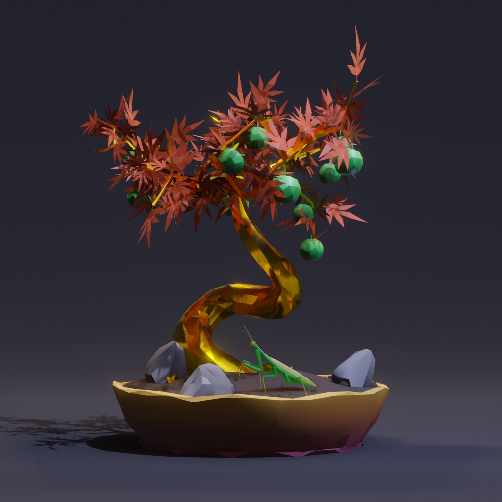 ZENFT Garden Society - Bonsai - Bonsai #8815 - NFT # 8815