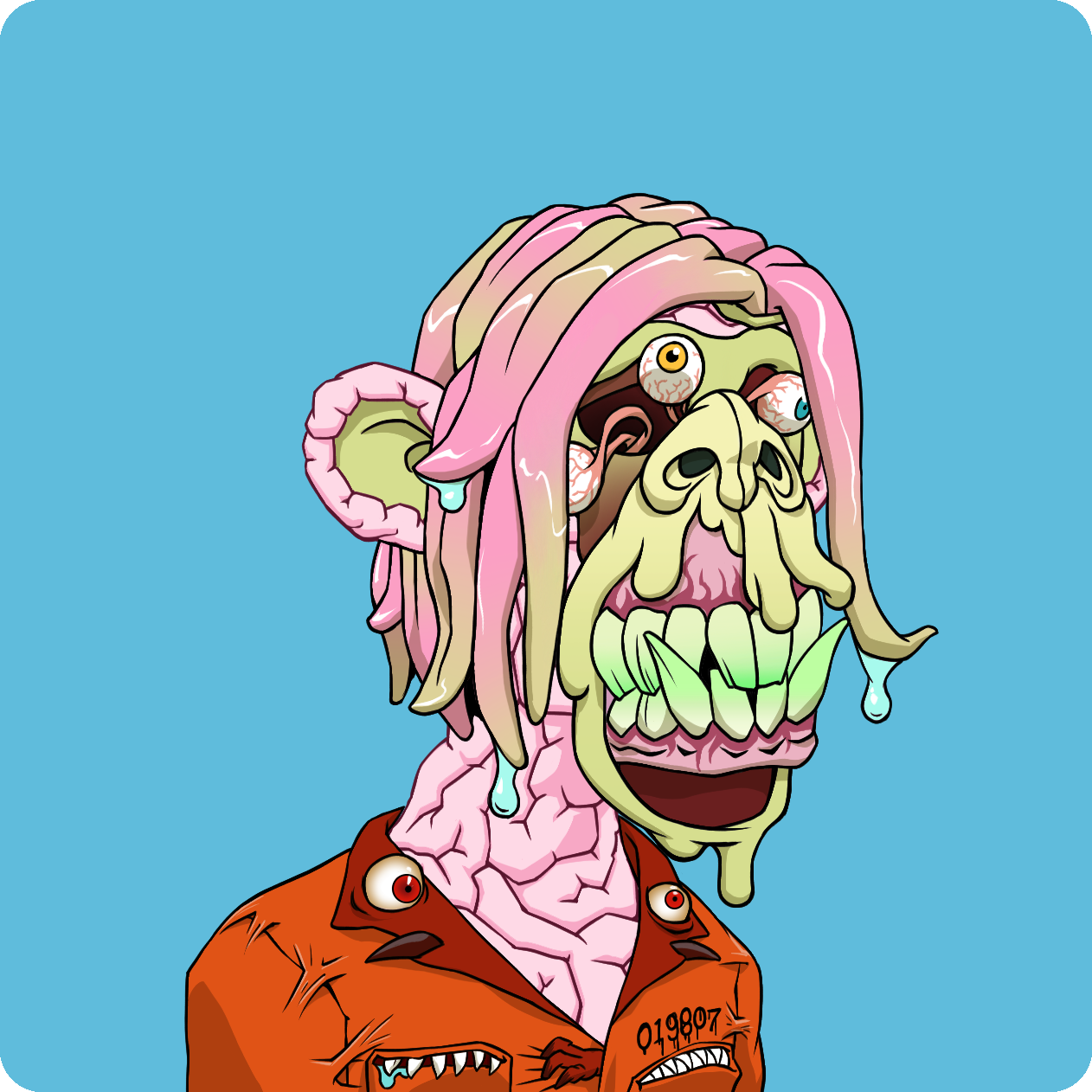 Yuga Labs - Mutant Ape Yacht Club - NFT # 15339