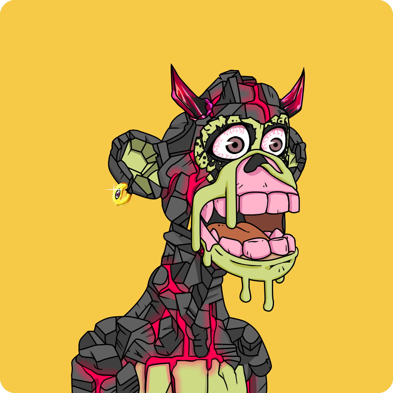 Yuga Labs - Mutant Ape Yacht Club - NFT # 5081