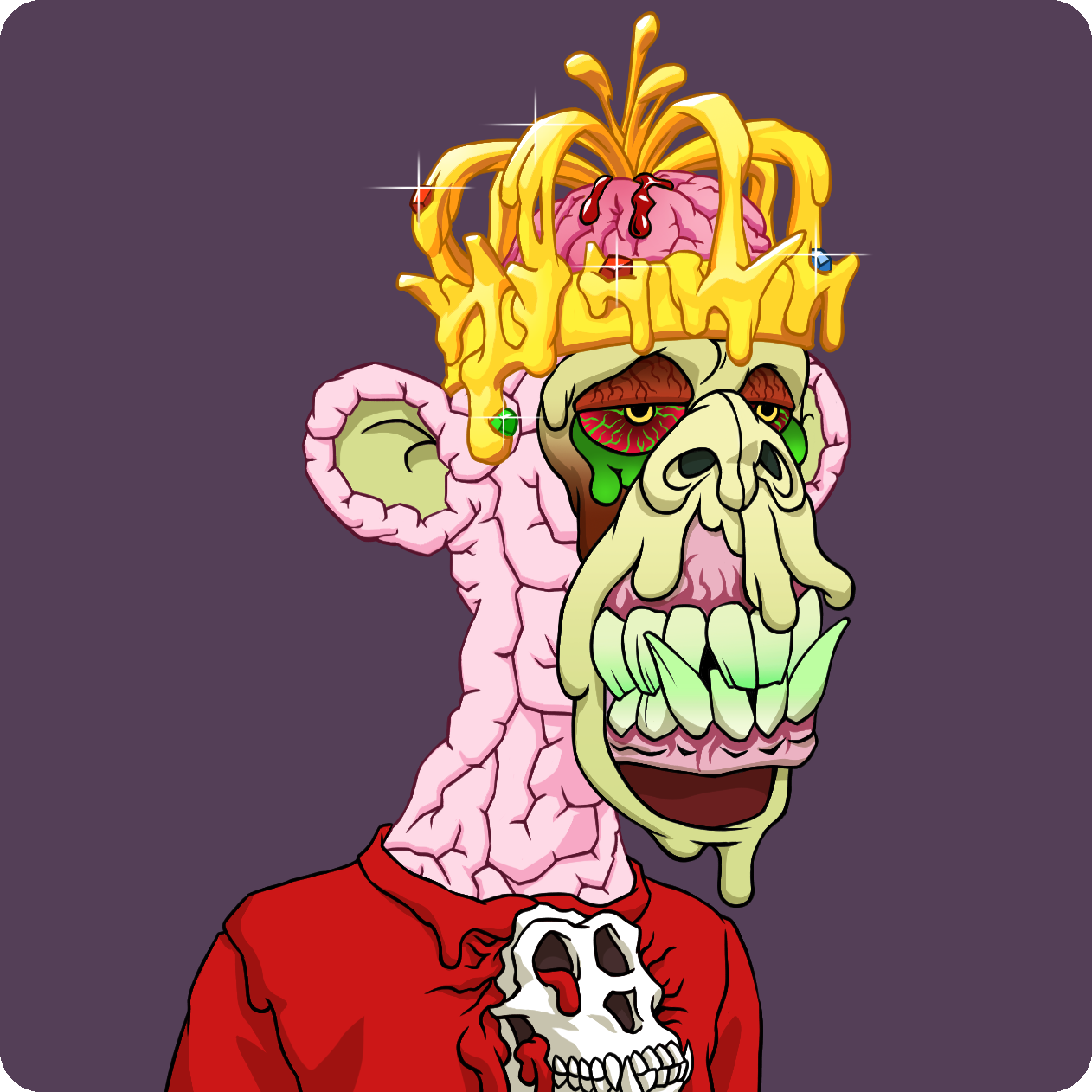 Yuga Labs - Mutant Ape Yacht Club - NFT # 3643