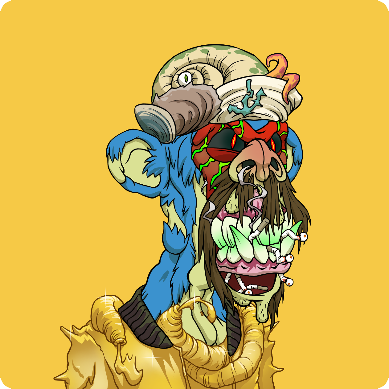 Yuga Labs - Mutant Ape Yacht Club - NFT # 27465