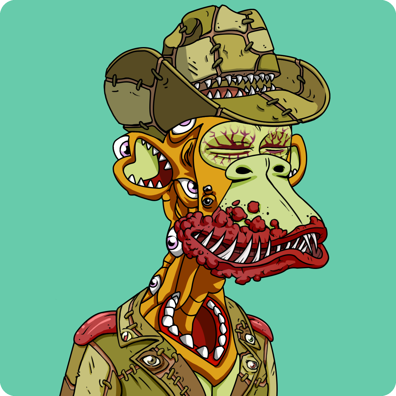 Yuga Labs - Mutant Ape Yacht Club - NFT # 16060