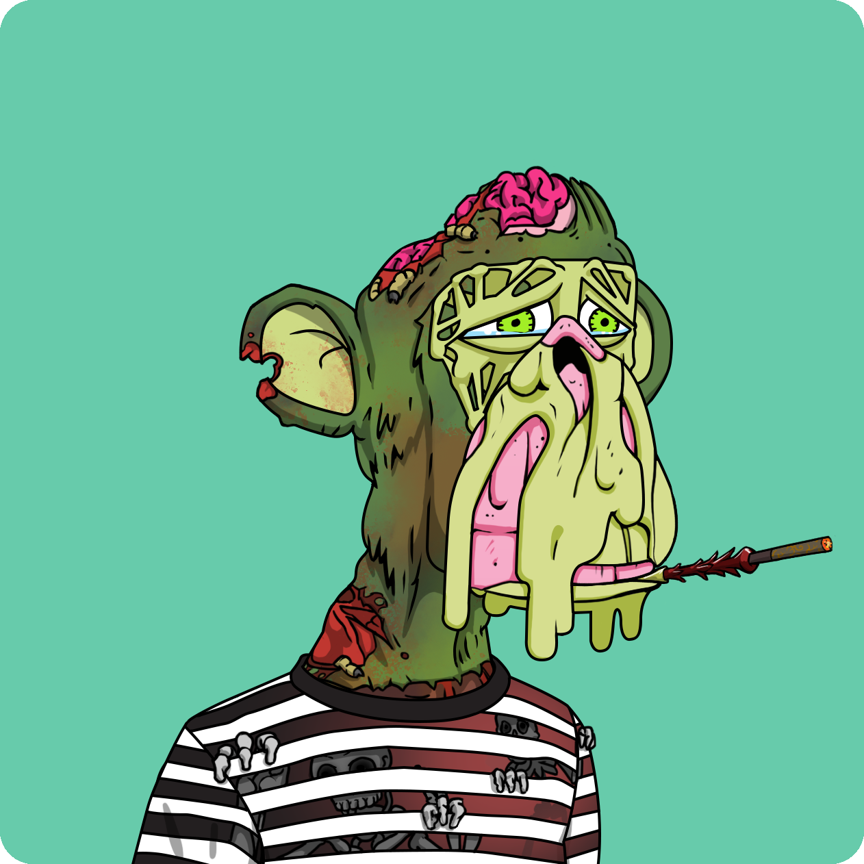 Yuga Labs - Mutant Ape Yacht Club - NFT # 10758