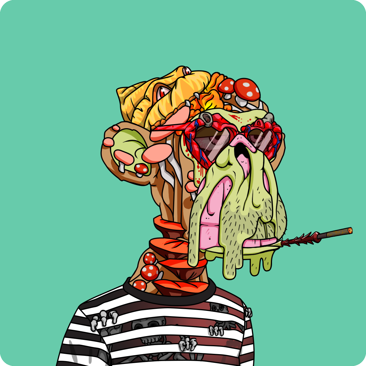 Yuga Labs - Mutant Ape Yacht Club - NFT # 14984