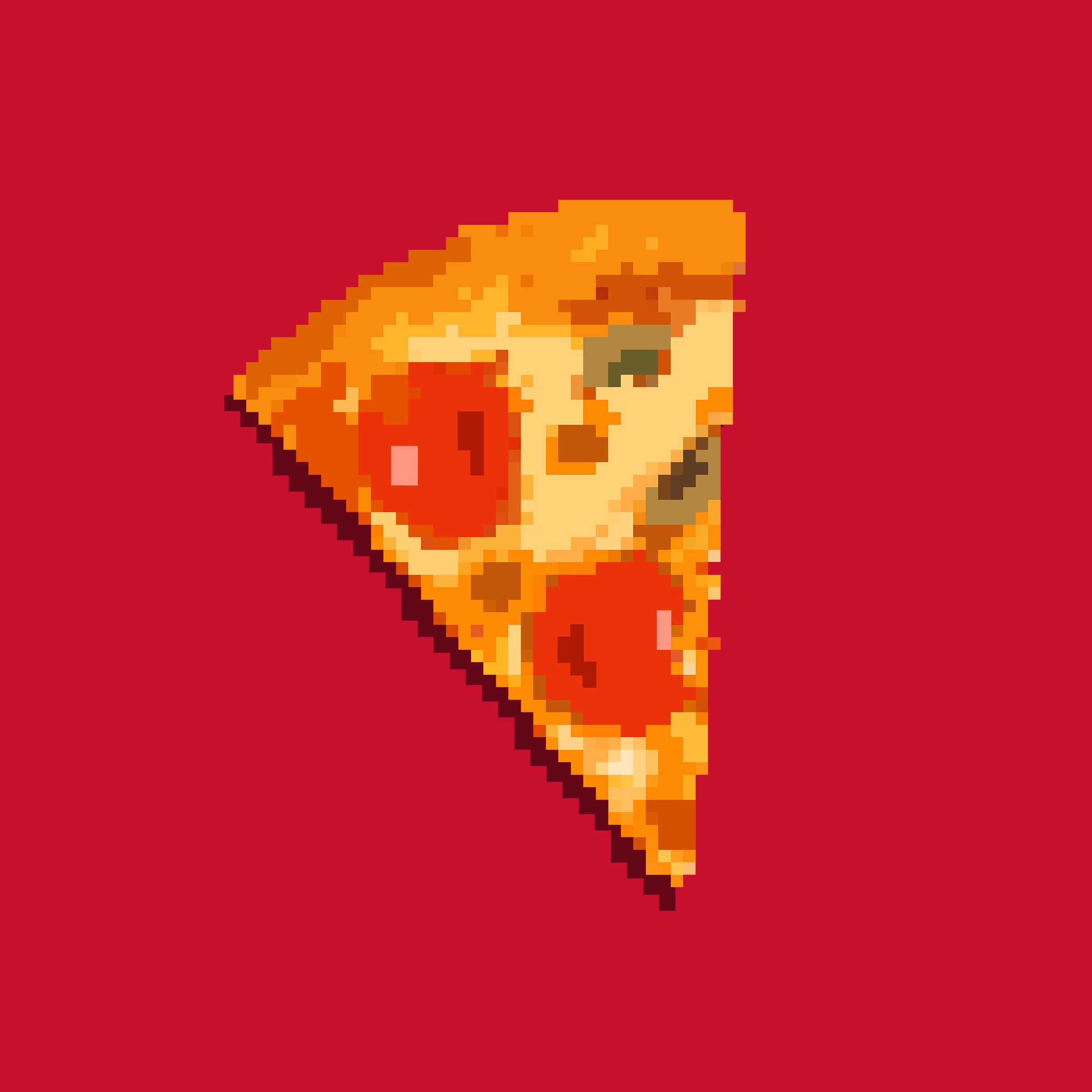 Pizza Hut Canada - Rarible Marketplace v1 - 1 Byte Favourites // Canadian (Red) // Edition 1 of 1 - NFT # 511299